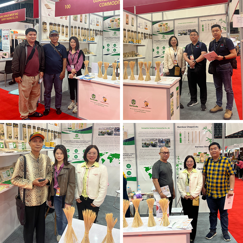 Exhibition,Indonesia,bamboo tableware